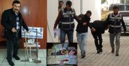 ÇELİK KASA HIRSIZLARI YAKALANDI