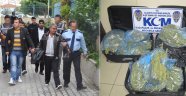 LÜKS VİLLADAN 27 KİLO ESRAR ÇIKTI